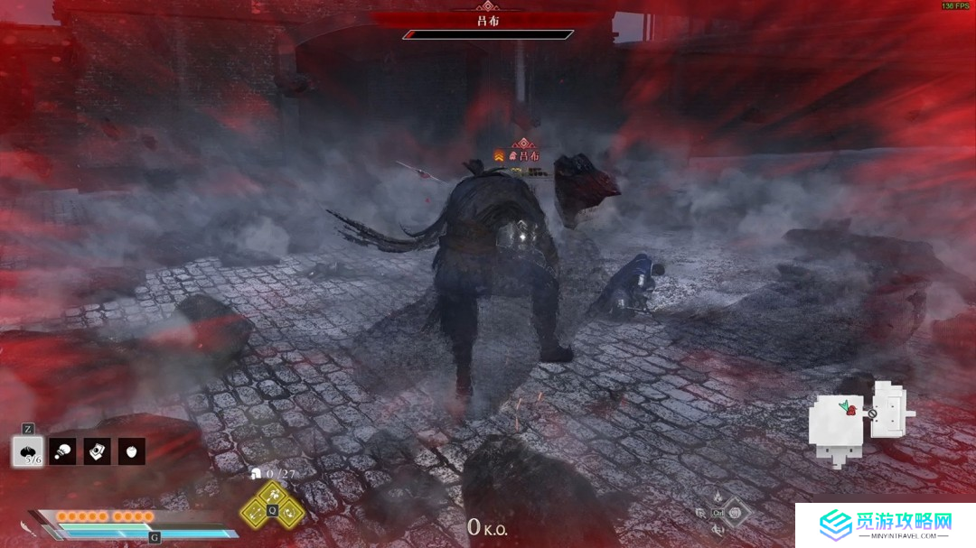 真三国无双起源下邳城吕布无脑打法-下邳吕布怎么打